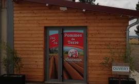 Distributeur Pommes de terre Cintheaux exterieur - Au rendez-vous des Normands