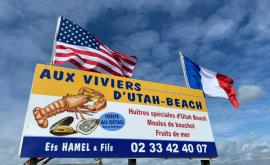 Aux viviers d'Utah beach panneau - Au rendez-vous des Normands