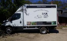 Ferme de la Mare Cavelière truck - Au rendez-vous des Normands