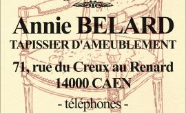 Ab Sièges Et Rideaux carte de visite - Au rendez-vous des Normands