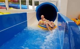 Camping Château de Lez Eaux tobogans - Au rendez-vous des Normands