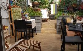  La Table de Flore terrasse - Au rendez-vous des Normands