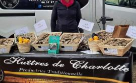 Les Huîtres de Charlotte stand - Au rendez-vous des Normands