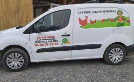 La ferme d'oeufs Blainville voiture - Au rendez-vous des Normands