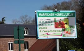 Maraicher Le Hamel extérieur - Au rendez-vous des Normands