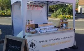 Ambroise Savonnerie Traditionnelle stand - Au rendez-vous des Normands