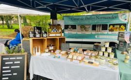 Coeur de Bulles Normandes stand - Au rendez-vous des Normands