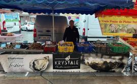 Huitres Krystale stand - Au rendez-vous des Normands