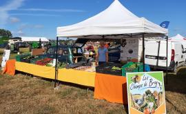 La ferme Les Champs de Bray stand - Au rendez-vous des Normands