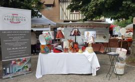 Les Abat-Jour d'Illumine stand - Au rendez-vous des Normands