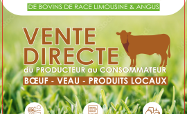 Elevage du Moulin de Rebets flyer recto - Au rendez-vous des Normands