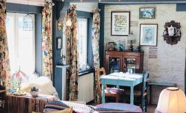 décor salon de thé cosy vintage rétro