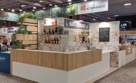 Maison Cidricole de Normandie stand - Au rendez-vous des Normands
