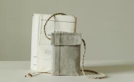 Declerck studio étui en lin - Au rendez-vous des Normands