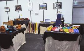 Maroquinerie du Cotentin stand - Au rendez-vous des Normands