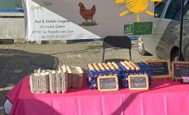 Les œufs de quince stand - Au rendez-vous des Normands