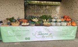 Les jardins éveillés stand - Au rendez-vous des Normands