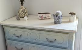 Rénovation d'une commode en chêne 