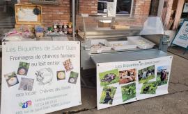 Les Biquettes de Saint Ouen stand - Au rendez-vous des Normands